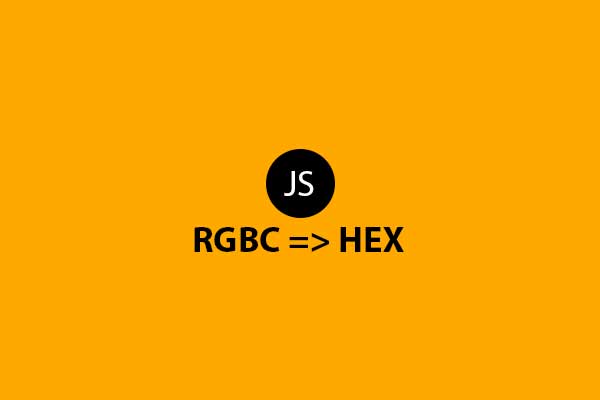 RGB to Hex javascript